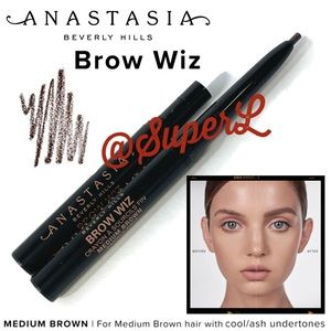 3/$15 NEW Anastasia Beverly Hill Eye Brow Wiz Pencil Medium Brown Eyebrow